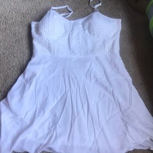 AEO white dress